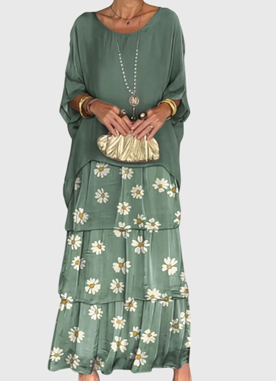 Susan | Long And Flowing Elegant Dress