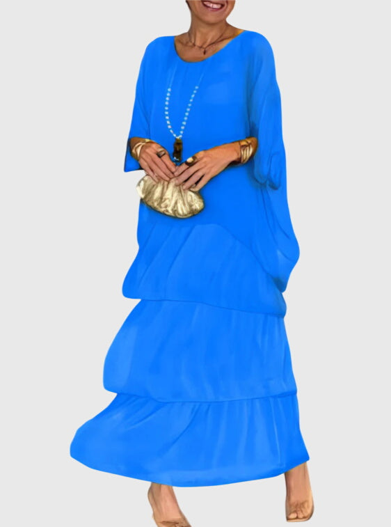 Susan | Long And Flowing Elegant Dress
