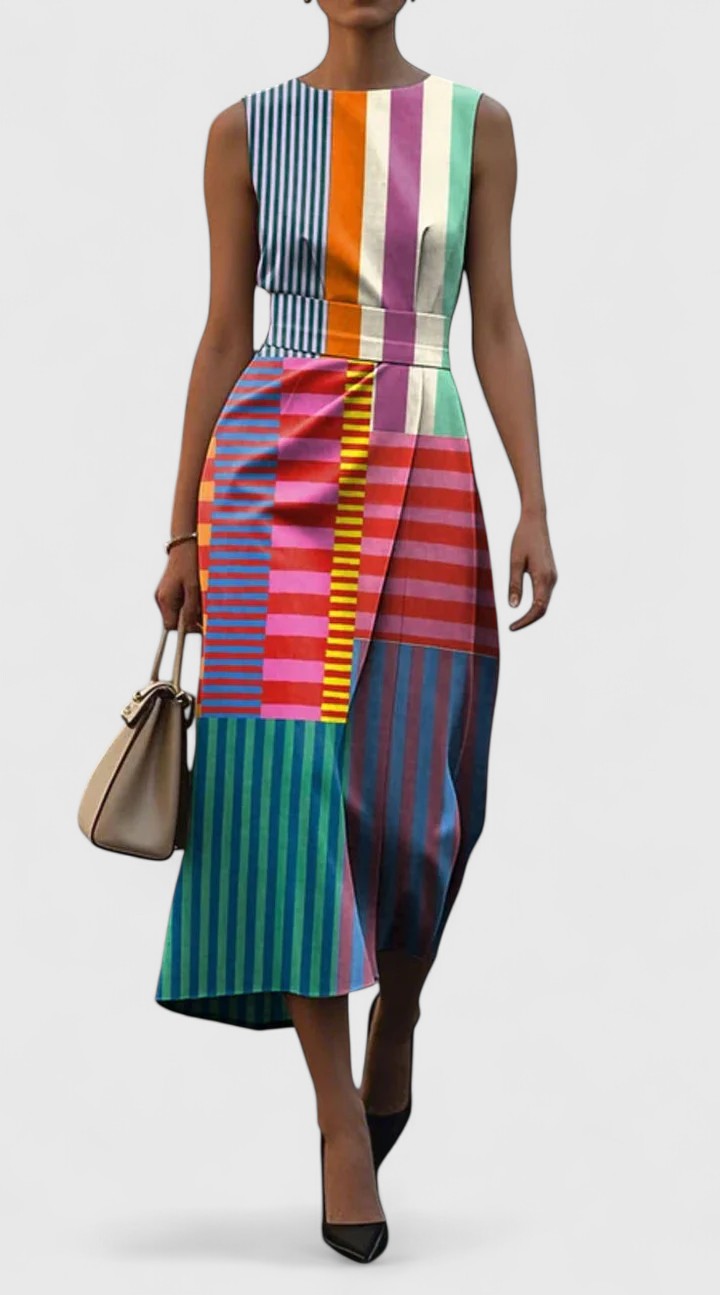 Lindsey | Elegant Midi Dress