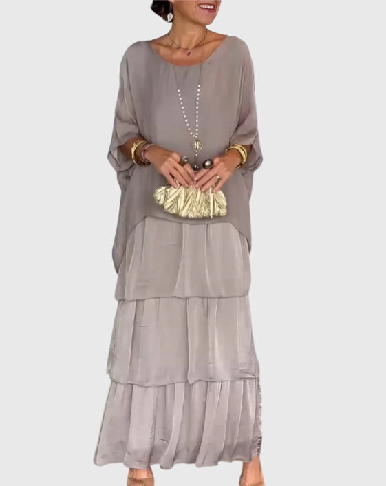 Susan | Long And Flowing Elegant Dress