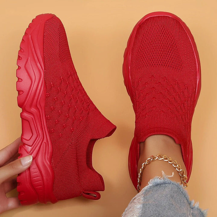 Harper | Women's Wide-Fit Knit Mesh Air Cushion Shoes with Slip-Resistant Sole