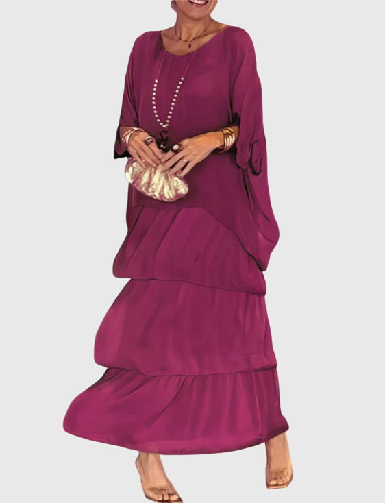 Susan | Long And Flowing Elegant Dress