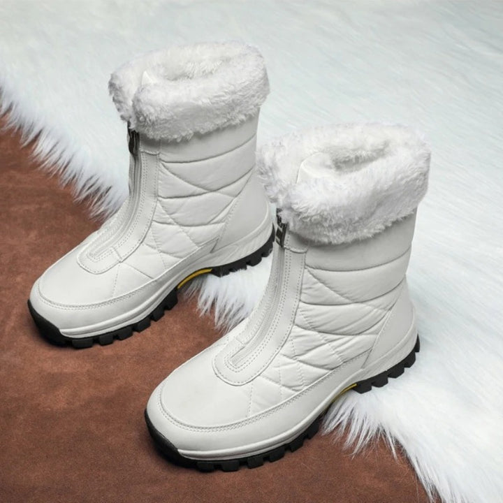 Harper | Women's Plush-Lined Lace-Up Snow Boots