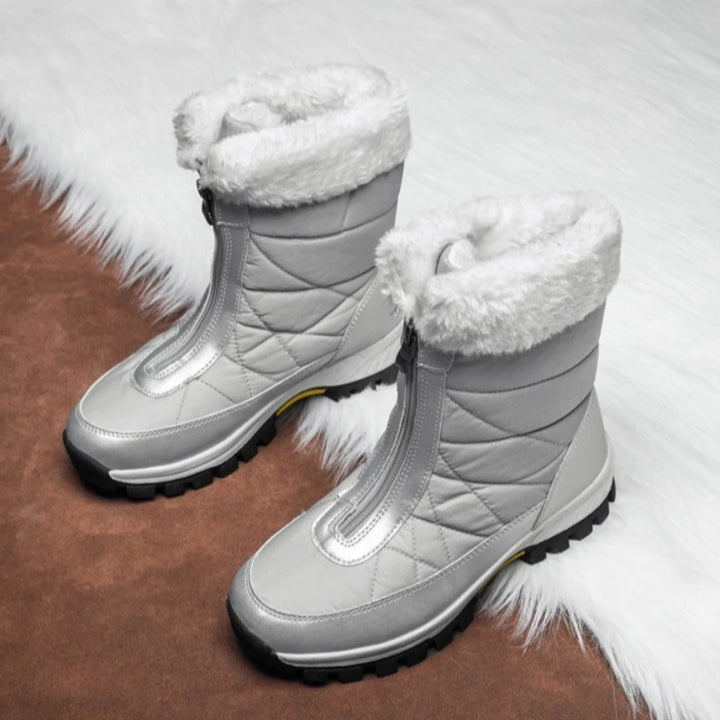 Harper | Women's Plush-Lined Lace-Up Snow Boots