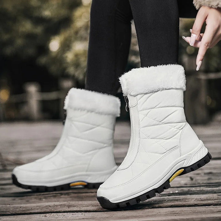 Harper | Women's Plush-Lined Lace-Up Snow Boots