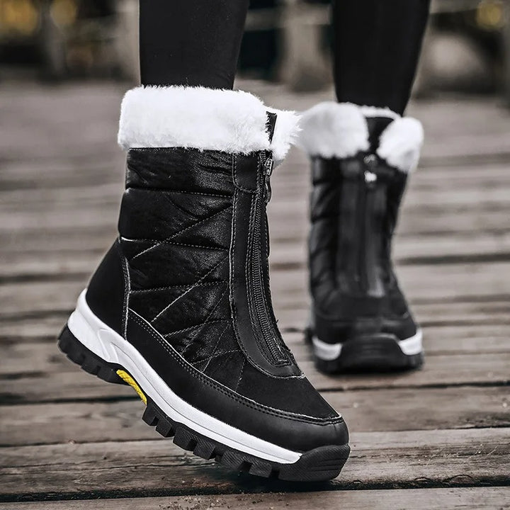 Harper | Women's Plush-Lined Lace-Up Snow Boots