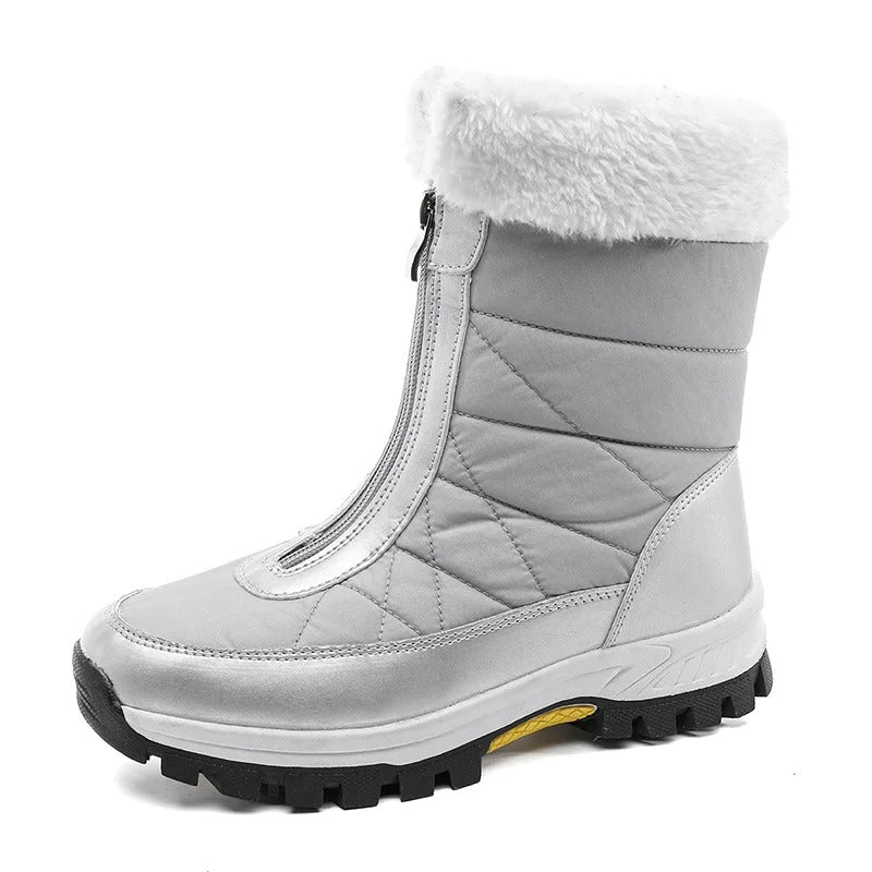 Harper | Women's Plush-Lined Lace-Up Snow Boots
