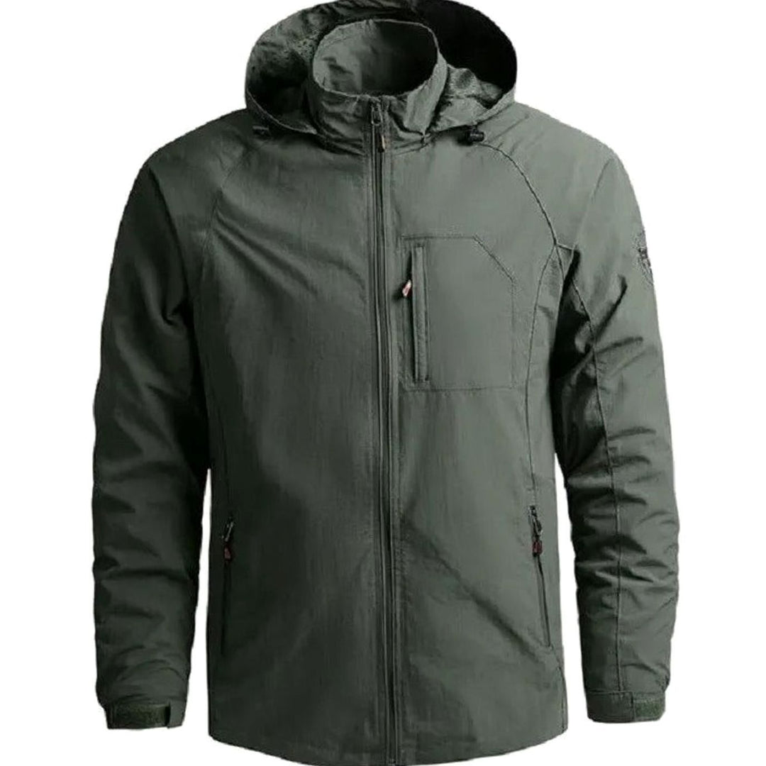 Men's Casual Zip-Up Urban Street Jacket Long Sleeve