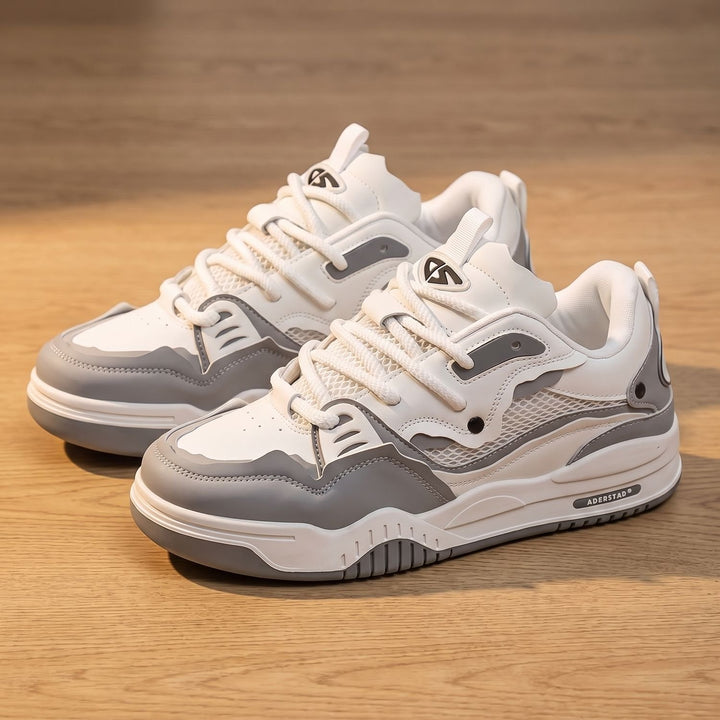 Men's Chunky Low-Top Lace-Up Casual Sneakers