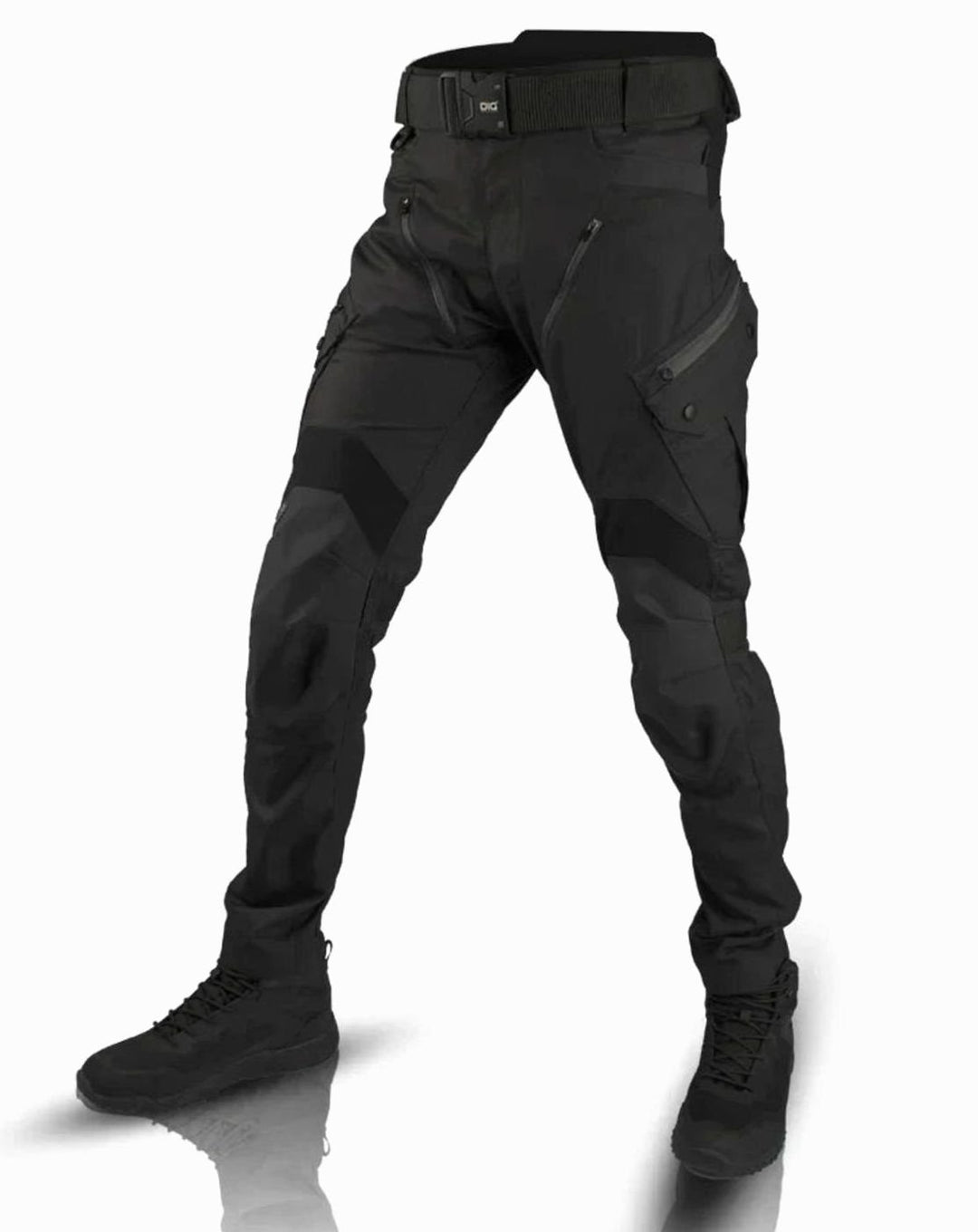 Men's Durable Tactical Cargo Pants Multi-Pocket Relaxed-Fit