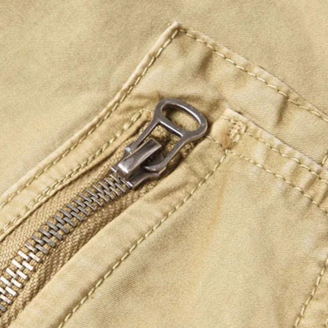 Men's Elastic Waist Tapered Cargo Jogger Pants
