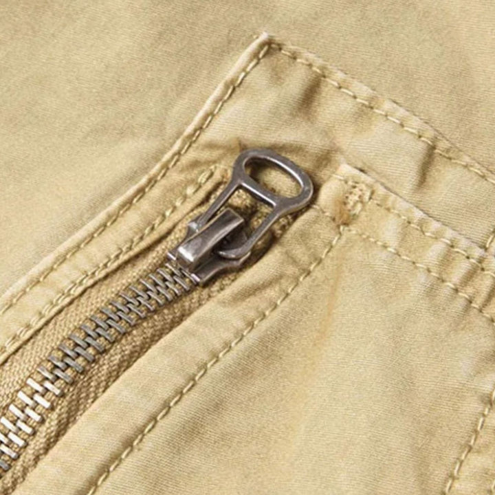 Men's Elastic Waist Tapered Cargo Jogger Pants