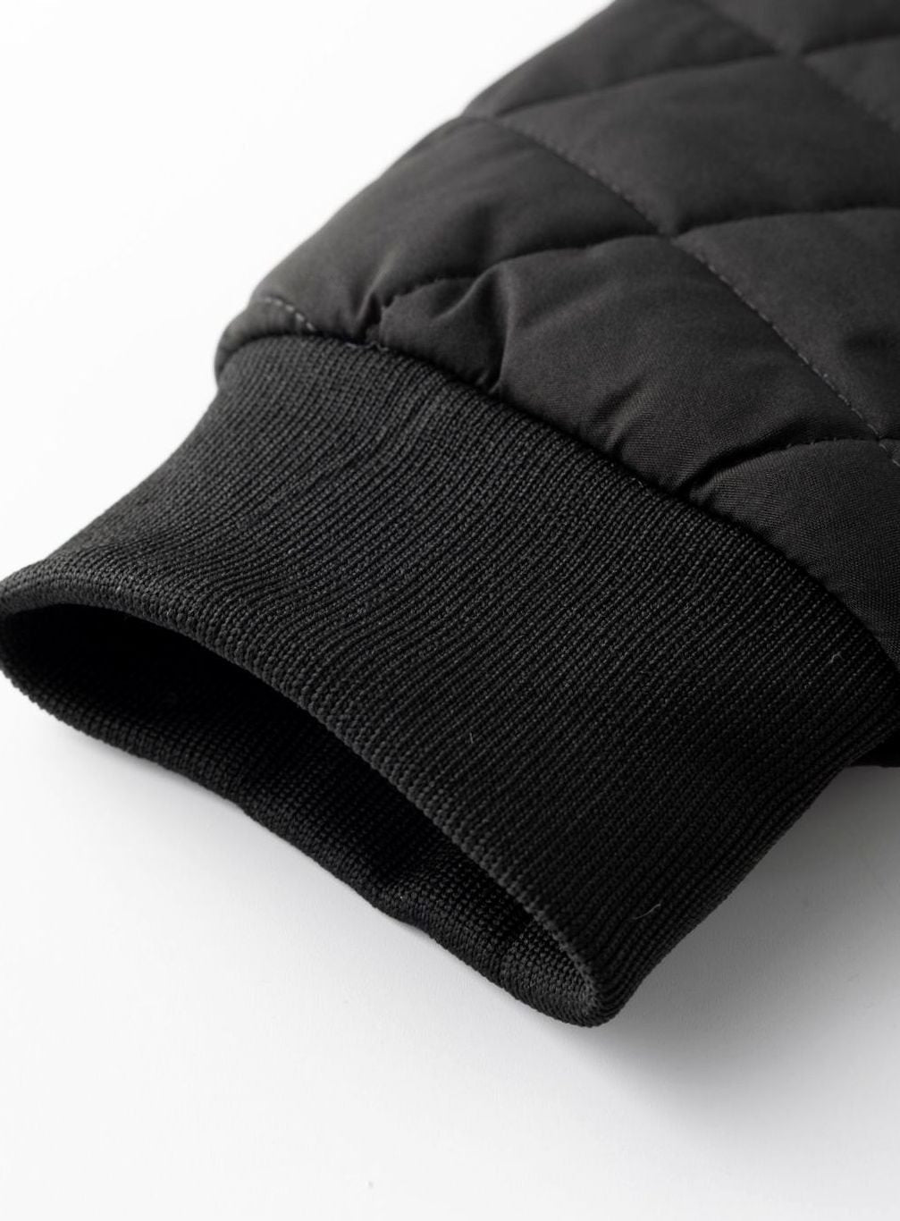 Men's Fleece-Lined Quilted Bomber Jacket Full-Zip