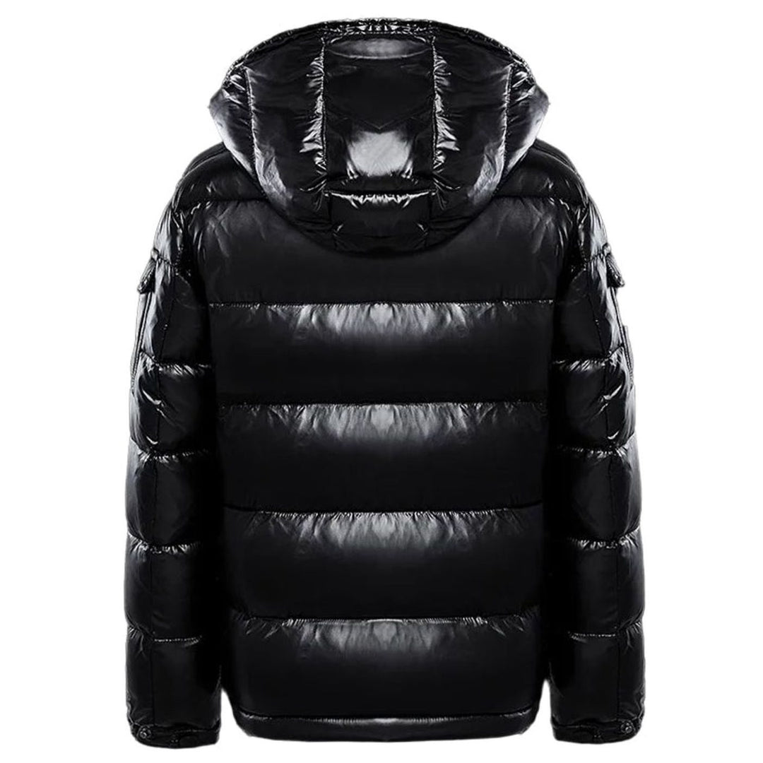 Men's Hooded Insulated Winter Quilted Jacket Full-Zip