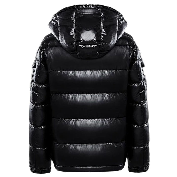 Men's Hooded Insulated Winter Quilted Jacket Full-Zip