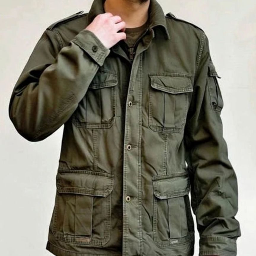 Men's M65 Military Field Jacket Four-Pocket Cotton Cargo