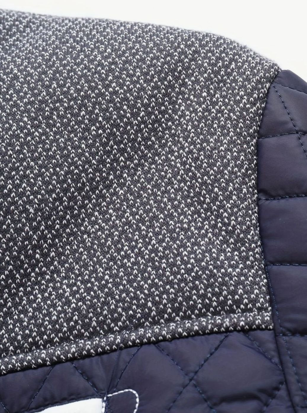 Men's Quilted Stand-Collar Lightweight Zip Jacket