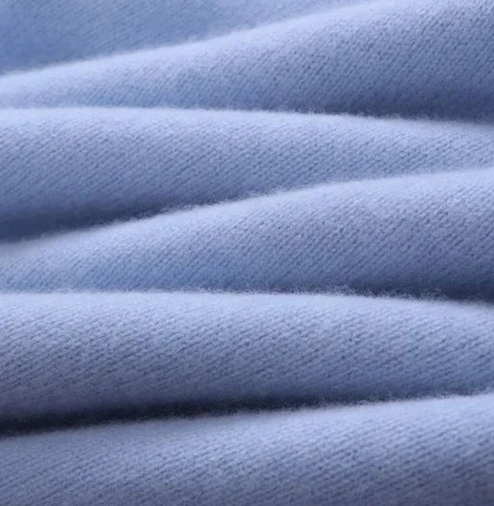 Men's Soft Mohair Crewneck Knit Sweater Pullover
