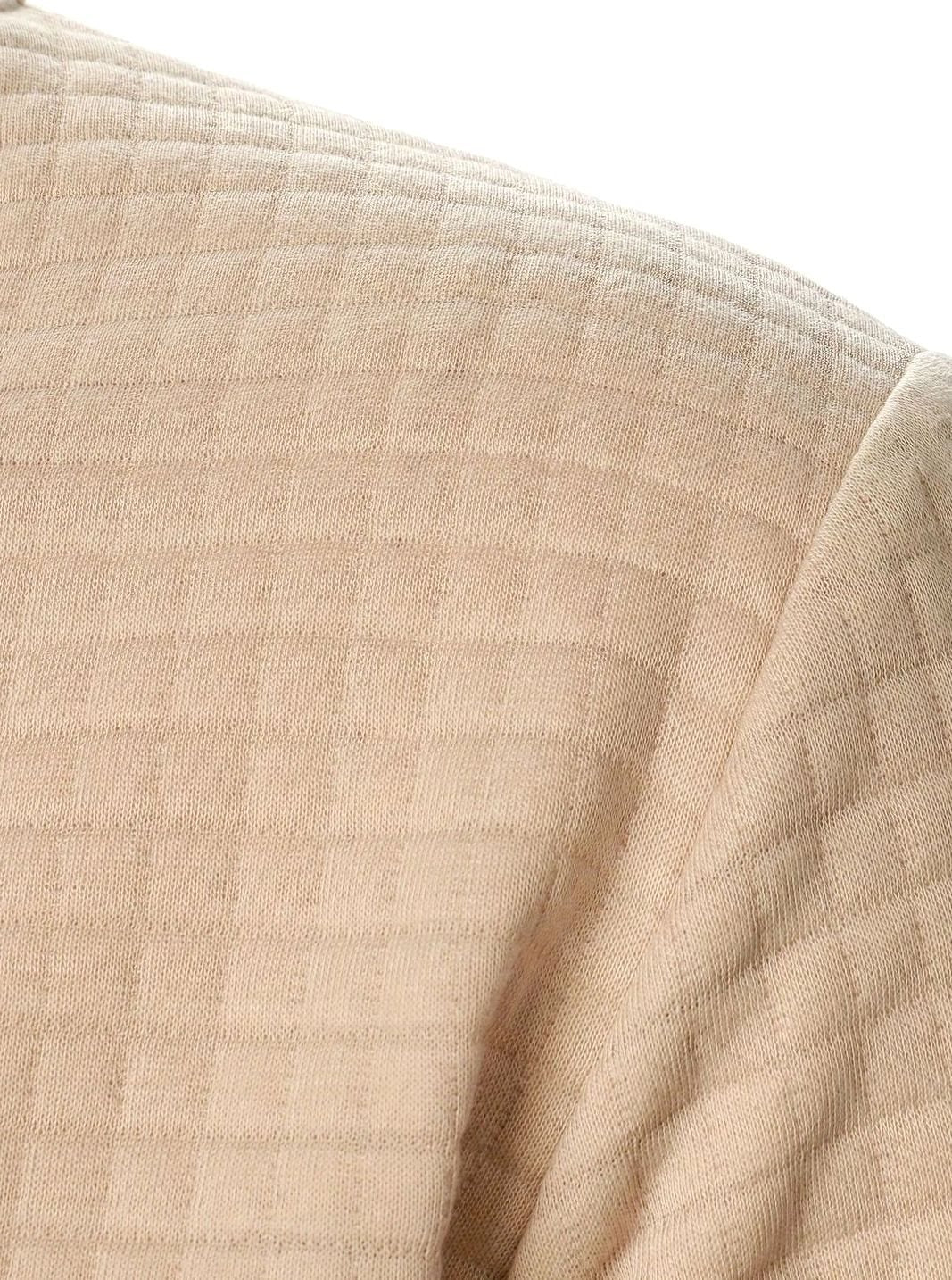 Men's Textured Grid Full-Zip Bomber Jacket
