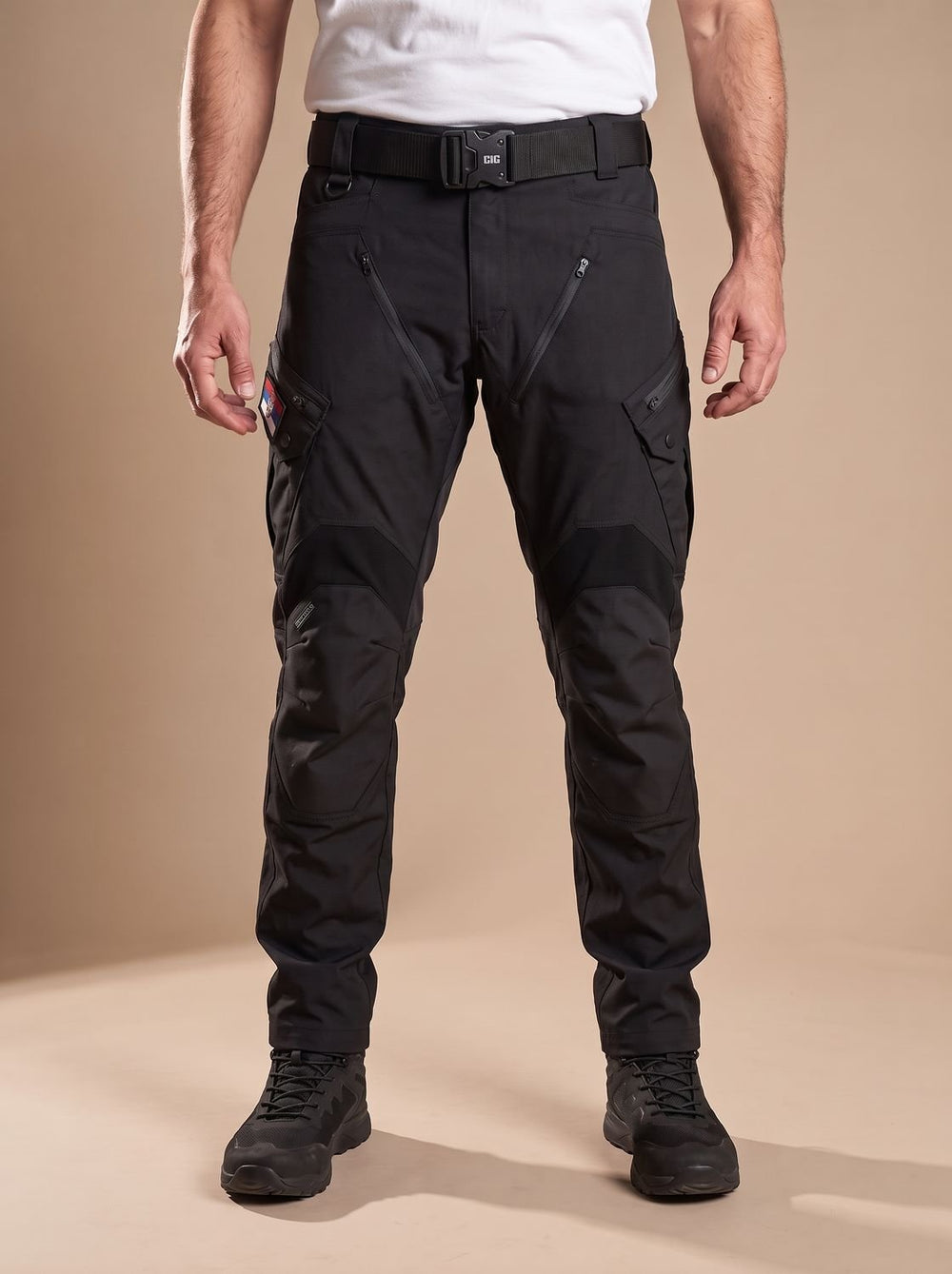 Men's Vulcan Waterproof Tactical Cargo Pants - Black