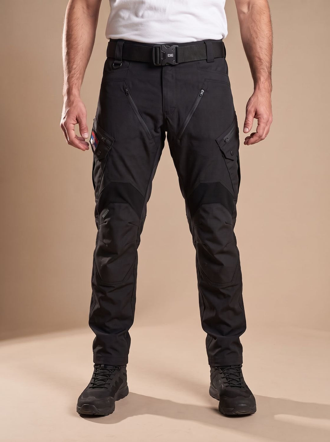 Men's Vulcan Waterproof Tactical Cargo Pants - Black