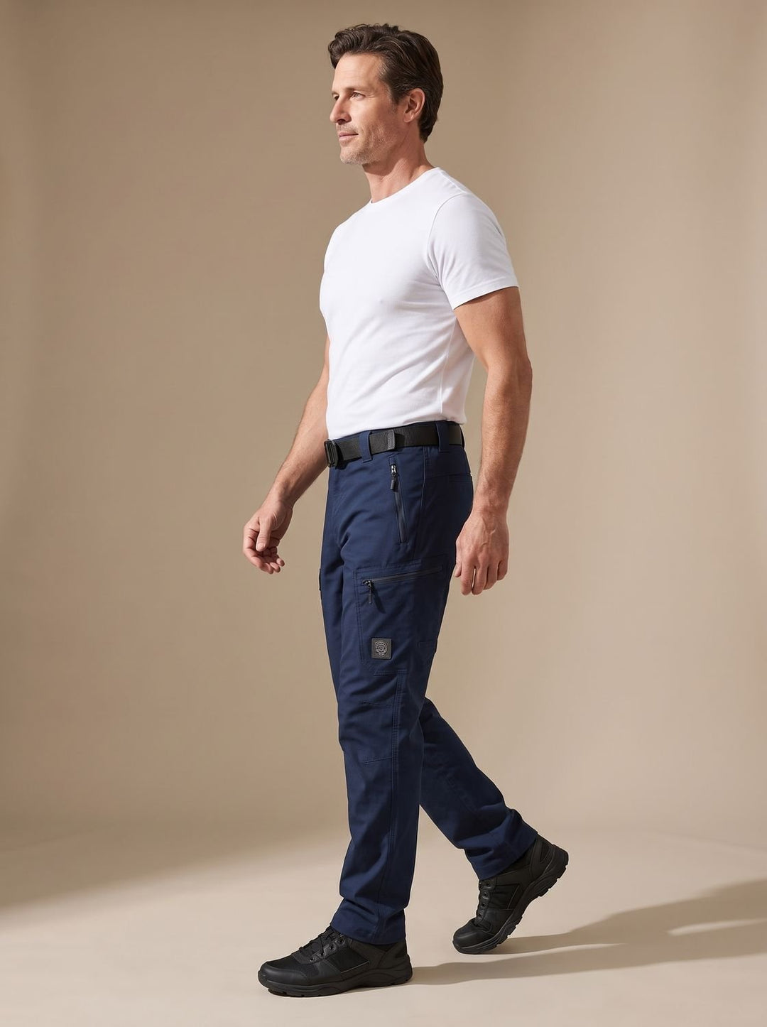 Men's Vulcan Waterproof Tactical Cargo Pants - Navy Blue