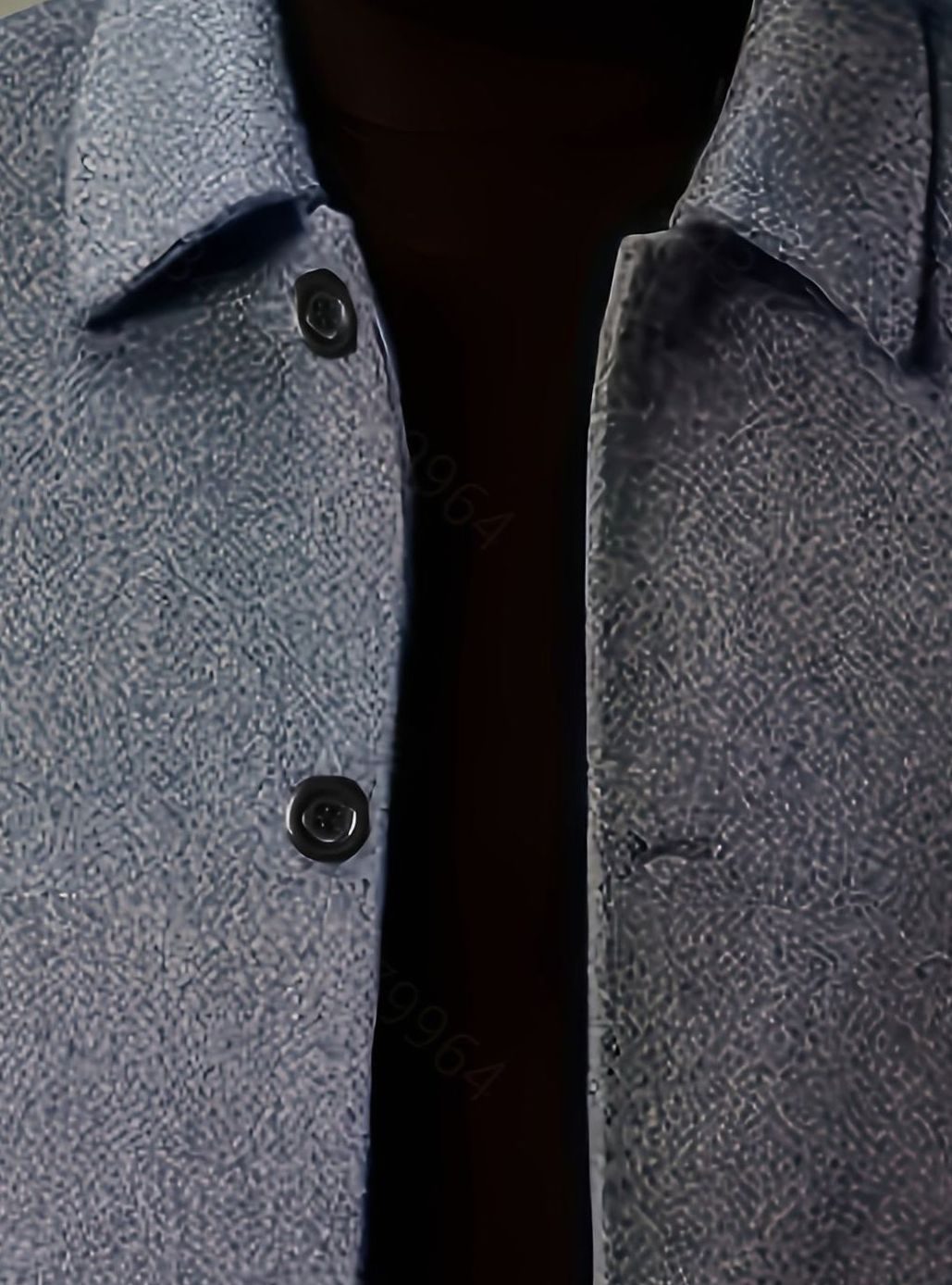 Men's Wool Single-Breasted Relaxed-Fit Overcoat