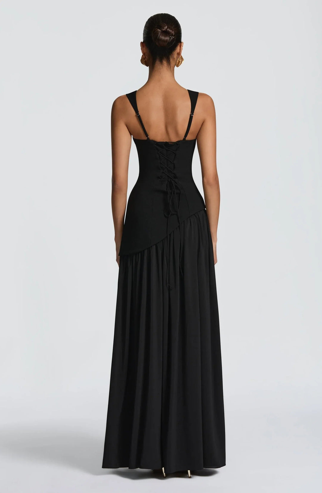 Mother of the Bride Dress Sleeveless Square Neck A-Line Maxi Gown