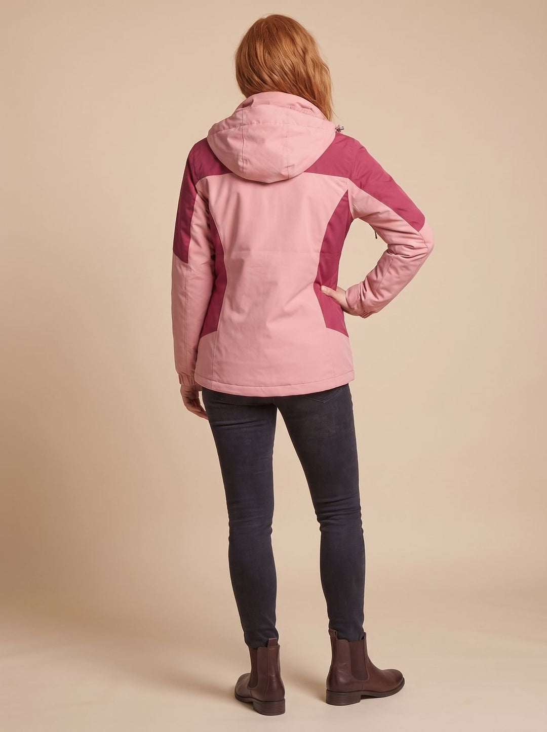 Women's 2-in-1 Hooded Softshell Fleece Outdoor Jacket