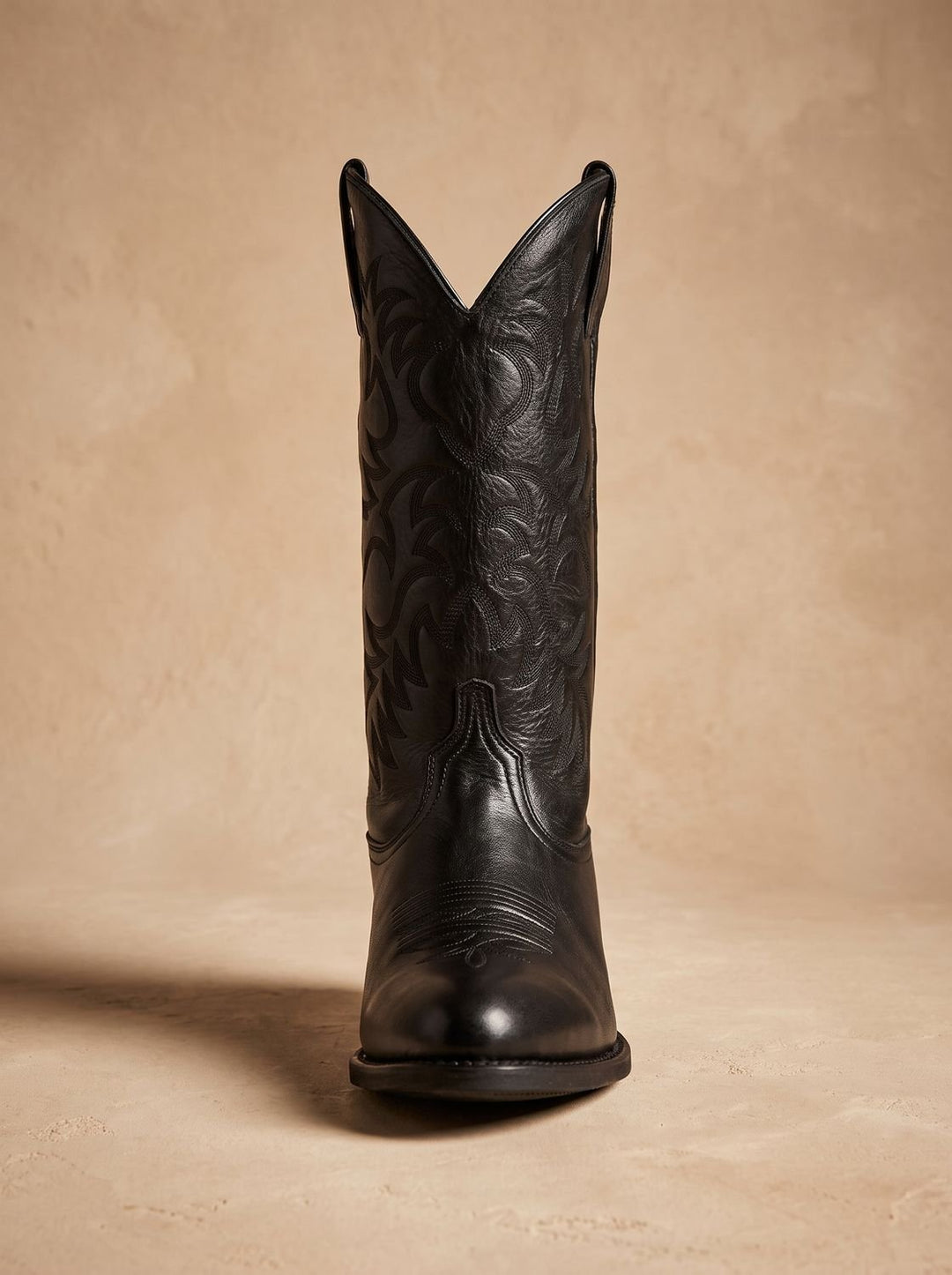 Women's Embroidered Mid-Calf Block-Heel Cowboy Boots