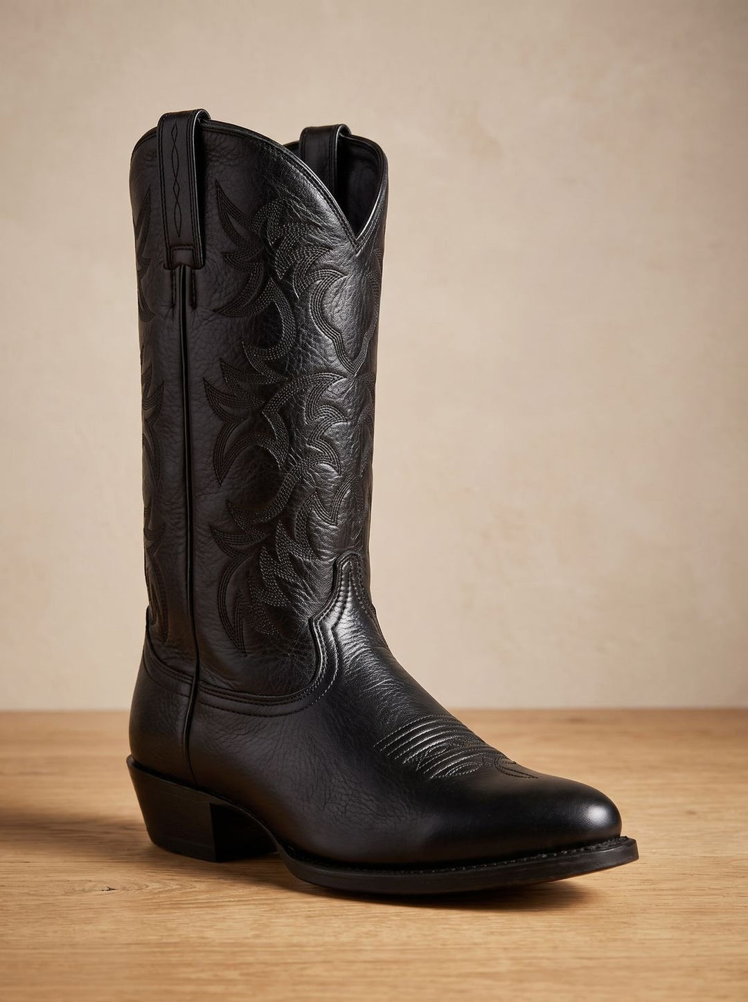 Women's Embroidered Mid-Calf Block-Heel Cowboy Boots