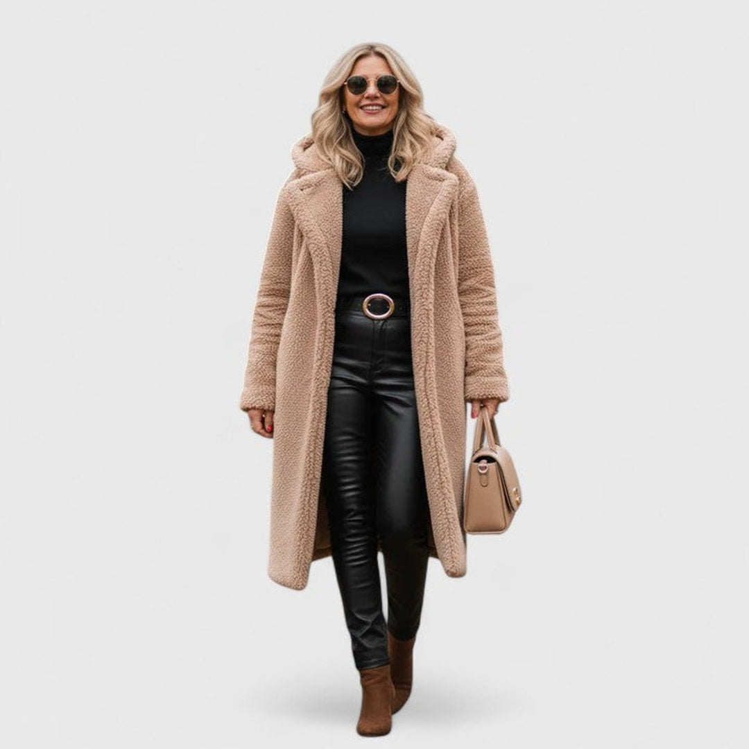 Women's Jacket Oversized Long Teddy Fleece Winter Coat