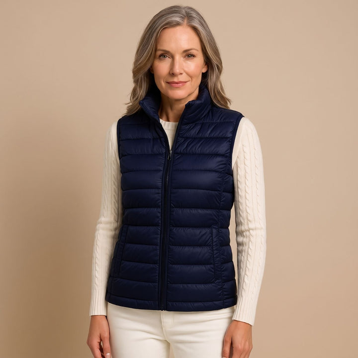 Women's Lightweight Waterproof Quilted Puffer Vest