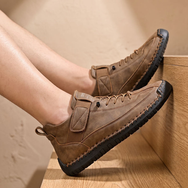 Women's Orthopedic Arch-Support Lace-Up Low-Top Sneakers