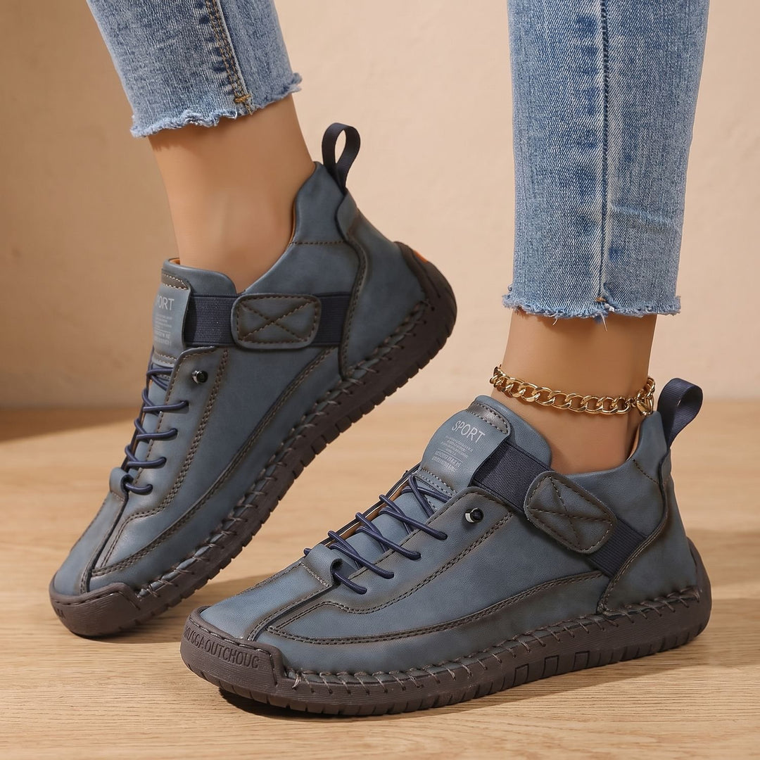 Women's Orthopedic Arch-Support Lace-Up Low-Top Sneakers