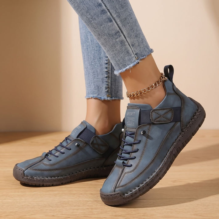 Women's Orthopedic Arch-Support Lace-Up Low-Top Sneakers