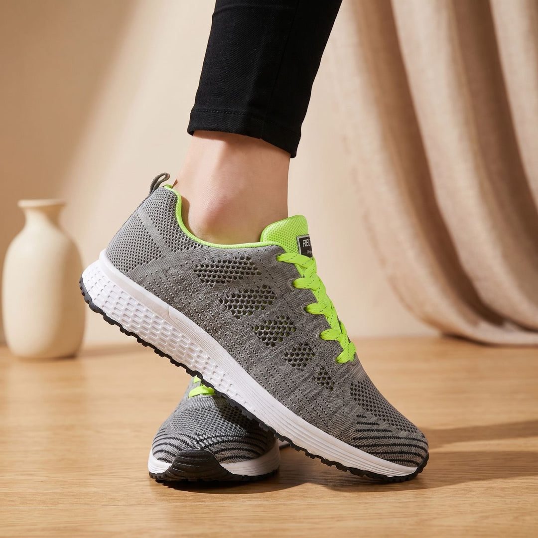 Women's Orthopedic Lace-Up Breathable Mesh Sneakers