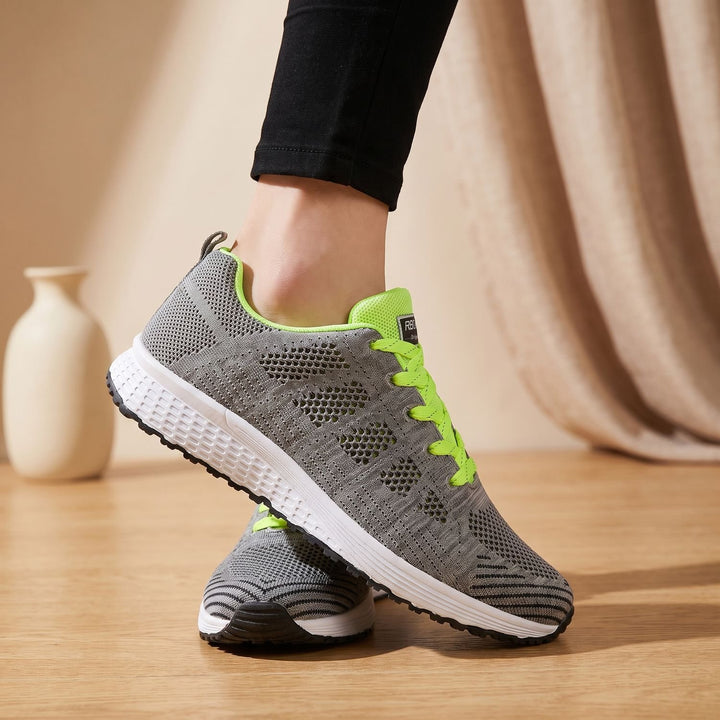 Women's Orthopedic Lace-Up Breathable Mesh Sneakers
