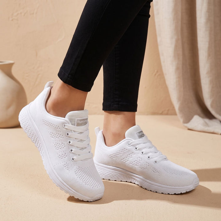Women's Orthopedic Lace-Up Breathable Mesh Sneakers