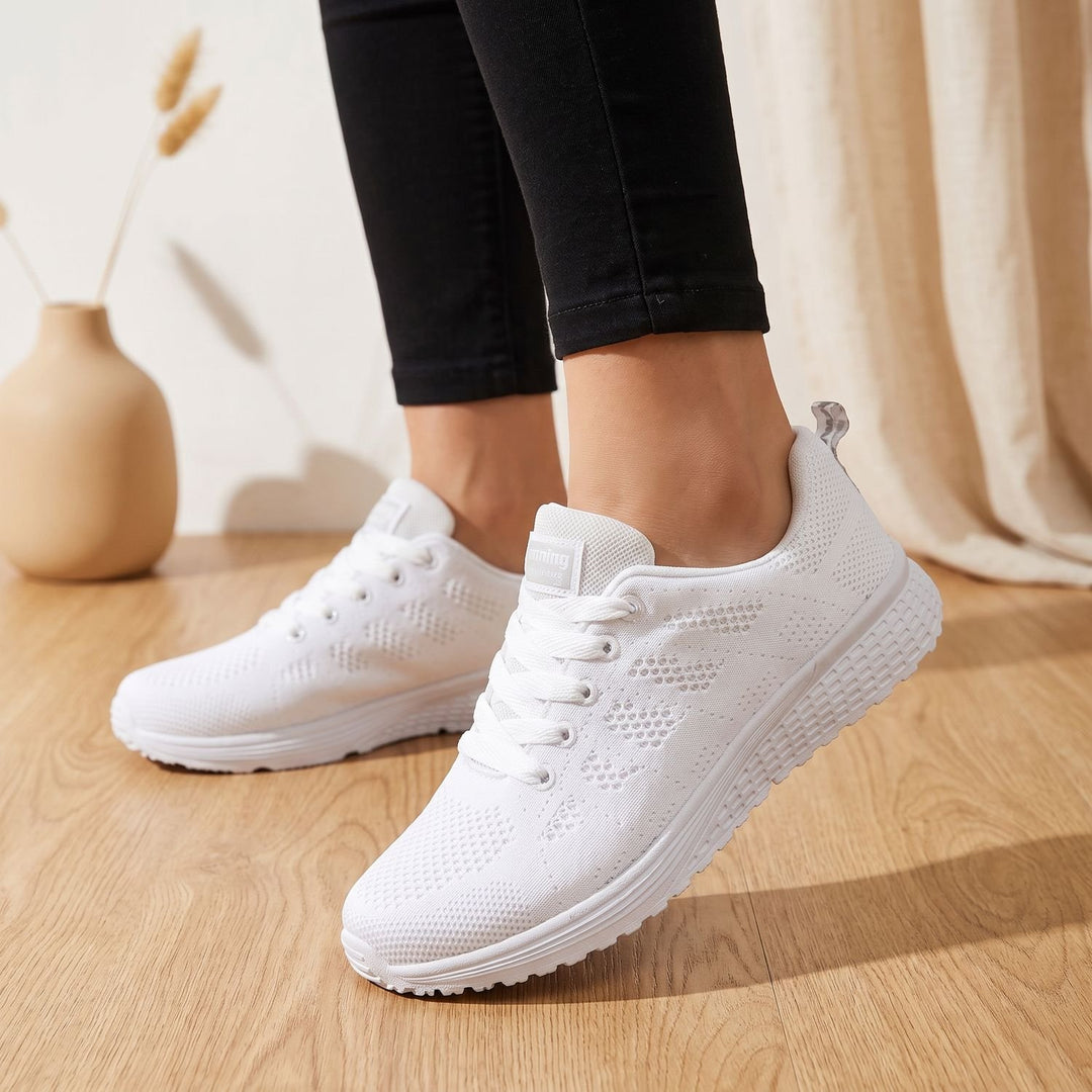 Women's Orthopedic Lace-Up Breathable Mesh Sneakers