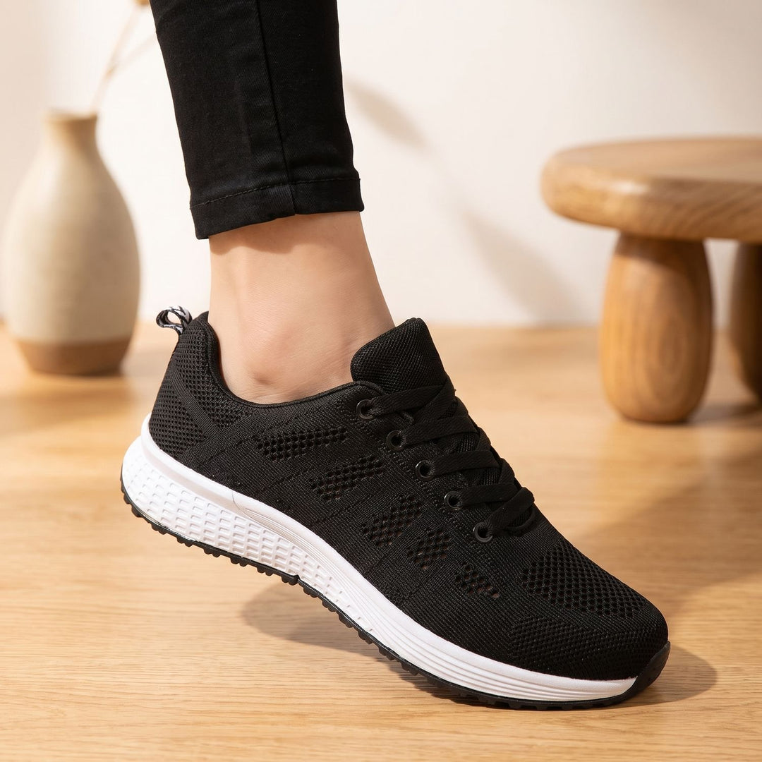 Women's Orthopedic Lace-Up Breathable Mesh Sneakers