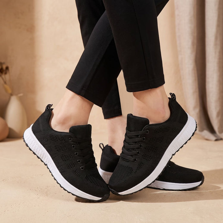Women's Orthopedic Lace-Up Breathable Mesh Sneakers