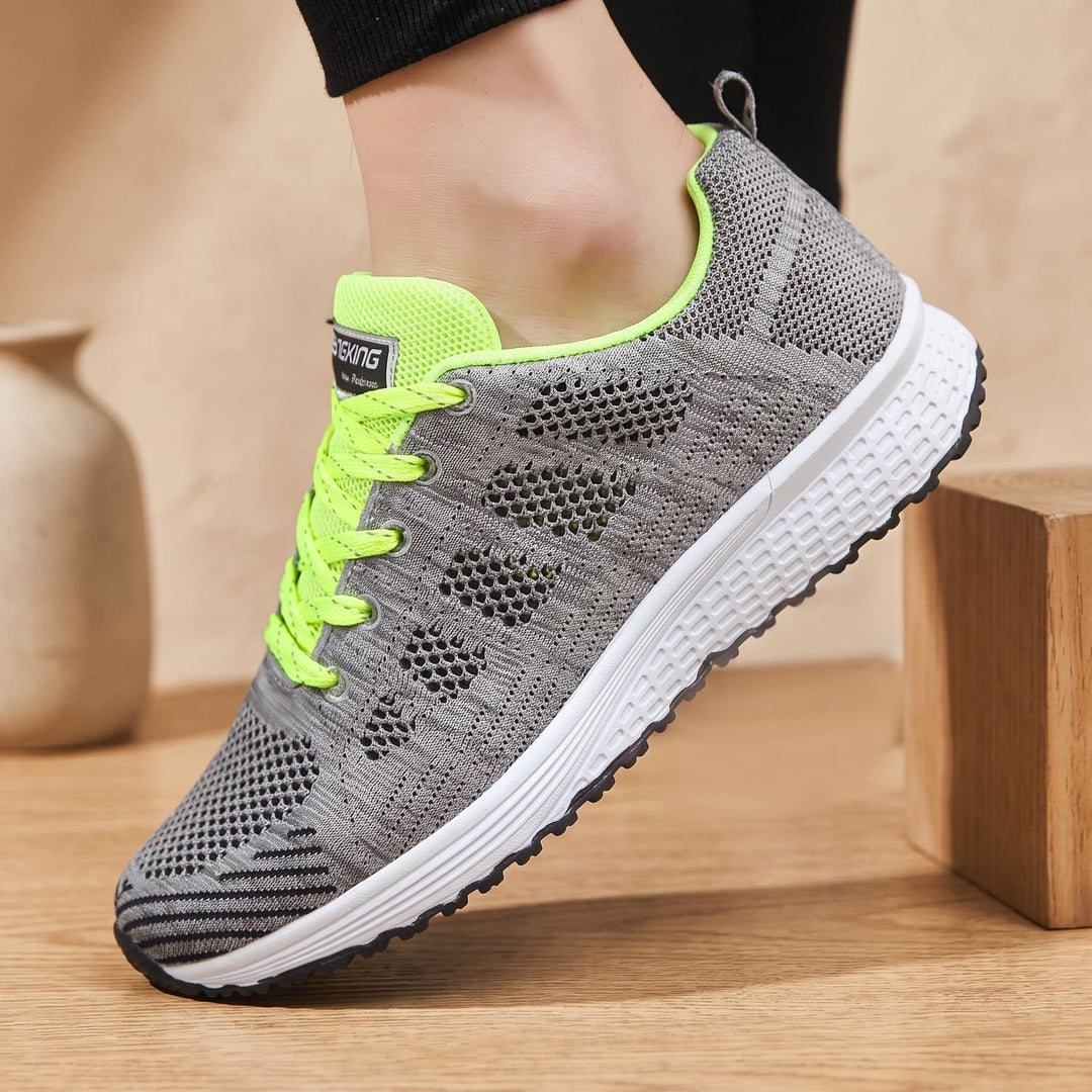 Women's Orthopedic Lace-Up Breathable Mesh Sneakers