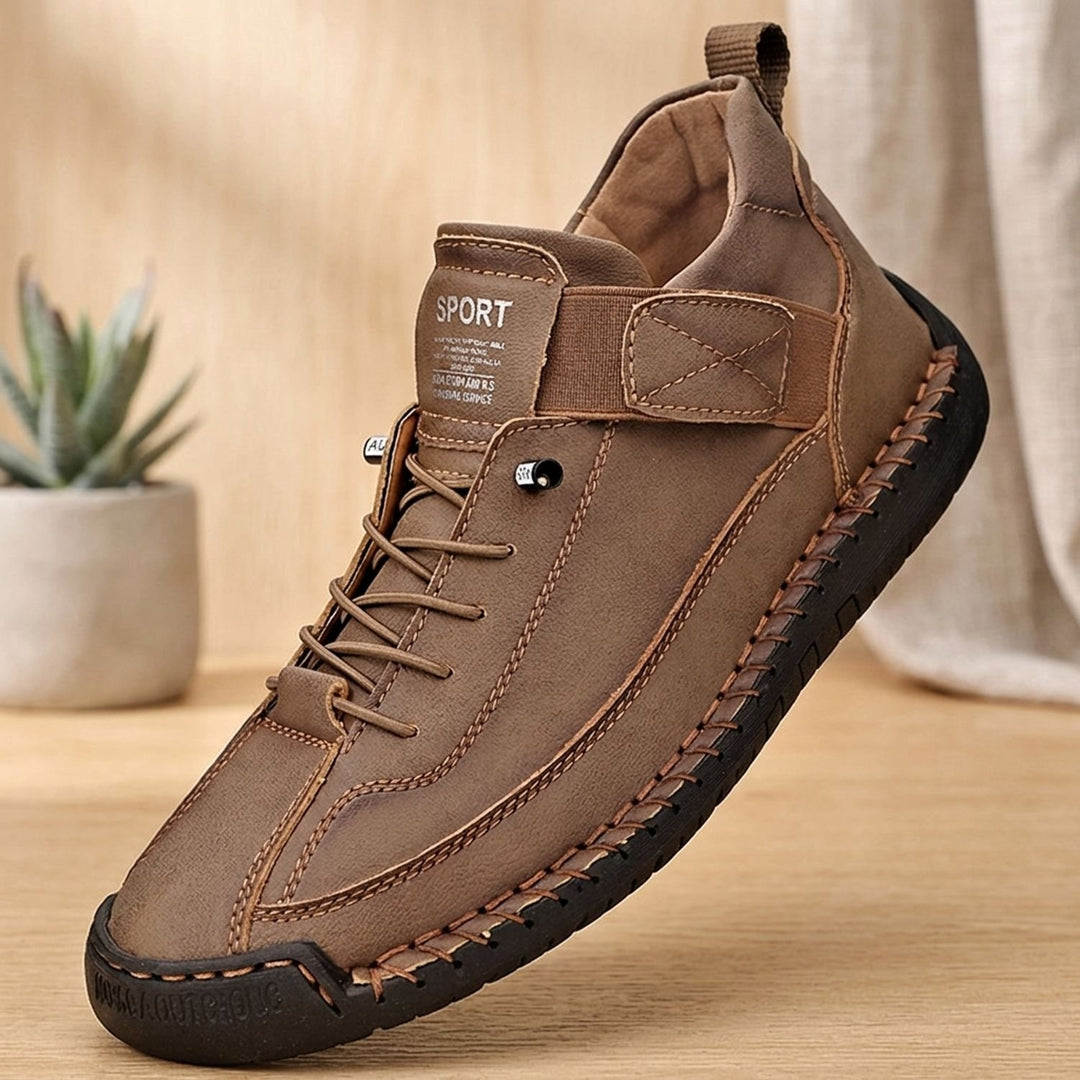 Women's Orthopedic Lace-Up High-Top Cushioned Sneakers