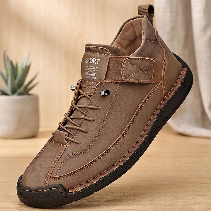 Women's Orthopedic Lace-Up High-Top Cushioned Sneakers