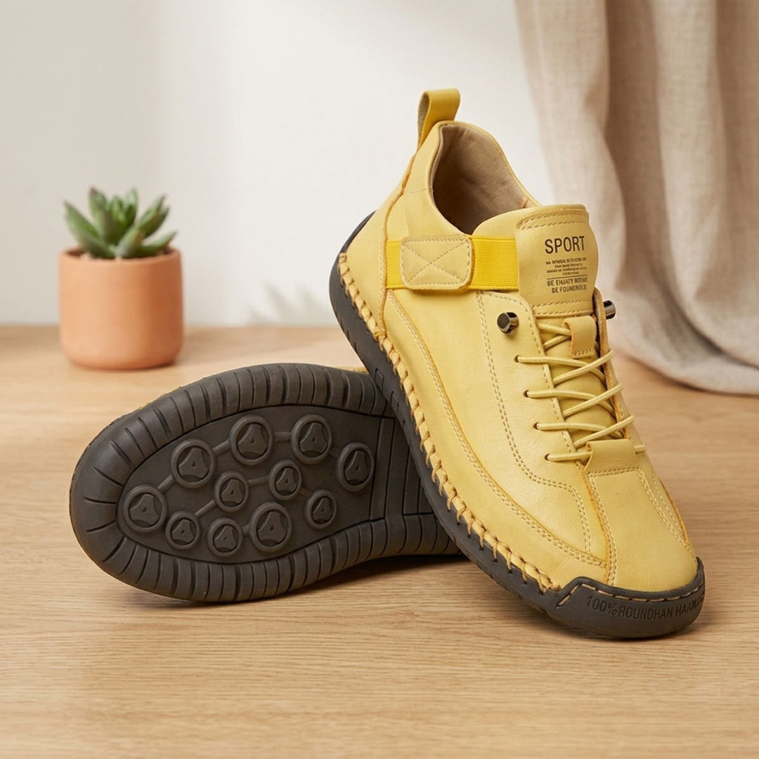 Women's Orthopedic Lace-Up Low-Top Walking Sneakers