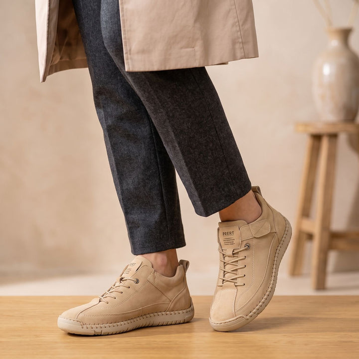 Women's Orthopedic Lace-Up Low-Top Walking Sneakers