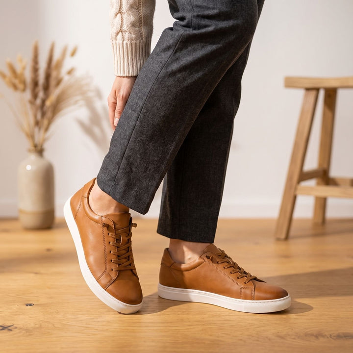 Women's Orthopedic Lace-Up Low-Top Walking Sneakers