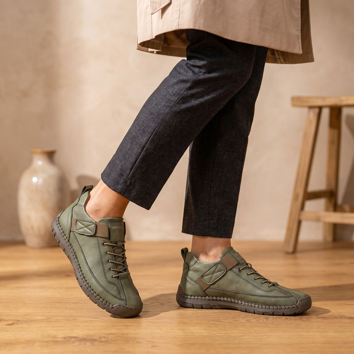 Women's Orthopedic Lace-Up Low-Top Walking Sneakers