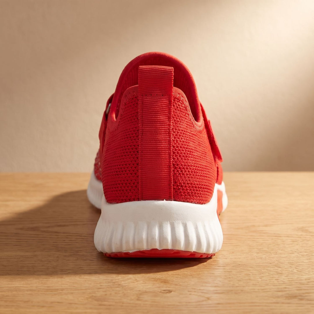 Women's Orthopedic Slip-On Knit Sneakers Velcro Strap